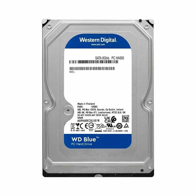 هارد دیسک اینترنال وسترن مدل WD Blue WD40EZAX با ظرفیت 4 ترابایت - 1 